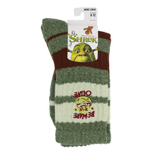 Load image into Gallery viewer, &quot;Beware Ogre&quot; Shrek Socks
