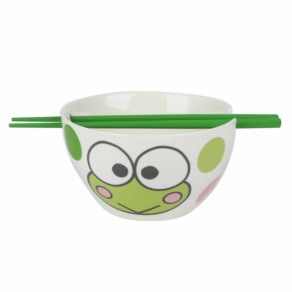 食器 kyoppi Keroppi Ramen Bowl with Chopsticks – Pink House Boutique