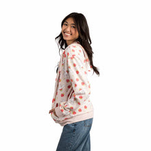 Load image into Gallery viewer, Cinnamoroll Strawberries Pink Zip Up Hoodie
