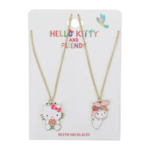 Hello Kitty and My Melody Bestie Necklaces