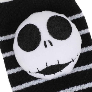 Nightmare Before Christmas 3D Plush Striped Crew Socks