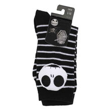 Load image into Gallery viewer, Nightmare Before Christmas 3D Plush Striped Crew Socks
