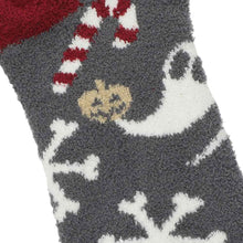 Load image into Gallery viewer, Jack, Sally, and Zero Chenille Ankle Socks Set of 3
