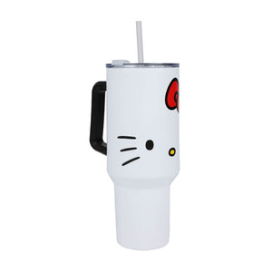 Hello Kitty Face Stainless Steel Tumbler