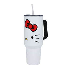 Hello Kitty Face Stainless Steel Tumbler