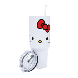 Hello Kitty Face Stainless Steel Tumbler