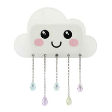 Load image into Gallery viewer, Smiley Cloud Semi-Translucent Mini Backpack
