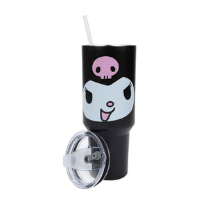 Kuromi Face Stainless Steel Tumbler