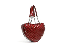 Load image into Gallery viewer, Red Rum Sparkle Tainted Love Tote Purse (Medium)
