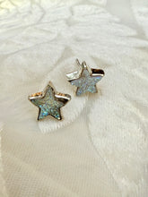 Load image into Gallery viewer, Druzy Star Sterling Silver Stud Earrings
