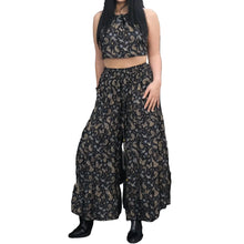 Load image into Gallery viewer, Winged Meadow Whimsy Tiered Palazzo Pants
