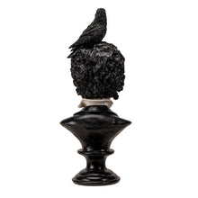 Load image into Gallery viewer, Quoth The Raven Edgar Allen Poe Bust
