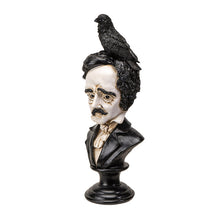 Load image into Gallery viewer, Quoth The Raven Edgar Allen Poe Bust

