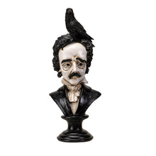 Load image into Gallery viewer, Quoth The Raven Edgar Allen Poe Bust
