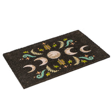 Load image into Gallery viewer, Dark Forest Moon Phase Door Mat
