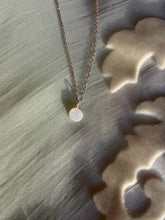 Load image into Gallery viewer, Rainbow Druzy Silver Dainty Pendant Necklace

