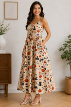 Load image into Gallery viewer, NEW Halloween Cami Maxi Dress
