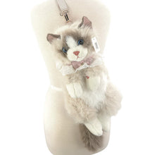 Load image into Gallery viewer, Stacey Cute Cat Plush Backpack
