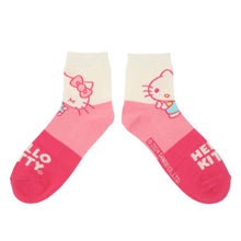 Load image into Gallery viewer, Hello Kitty Popsicle Water Bottle Crew Socks Set of 2
