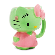 Load image into Gallery viewer, Hello Kitty Frankenstein Pink Dress Sculpted Mug
