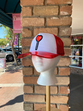 Load image into Gallery viewer, Heart Lollipop Trucker Hat
