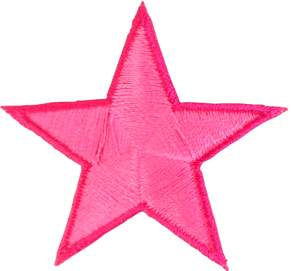 Pink Star Patch