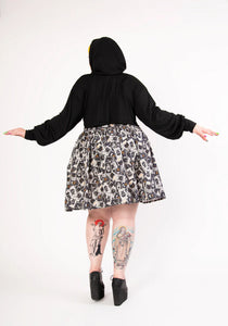 Talisman Hooded Black Shrug