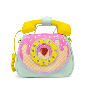 Ice Cream Dream Ring Ring Phone Convertible Handbag Purse