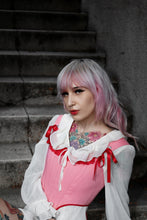 Load image into Gallery viewer, Valentine Reversible Corset Top
