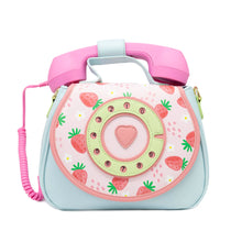 Load image into Gallery viewer, Strawberry Fields Ring Ring Phone Convertible Handbag Purse
