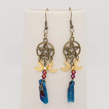 Load image into Gallery viewer, Moon Goddess Witch Earrings
