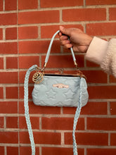 Load image into Gallery viewer, Cinnamoroll Quilted Kisslock 2-Way Shoulder Purse
