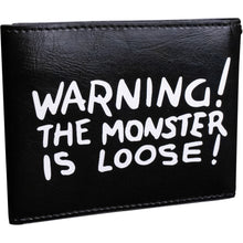 Load image into Gallery viewer, &quot;The Monster Is Loose!&quot; Frankenstein Wallet
