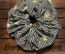 Load image into Gallery viewer, Beetlejuice Scrunchie
