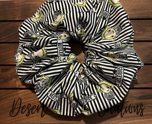 Beetlejuice Scrunchie