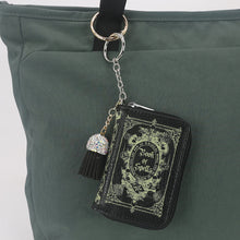 Load image into Gallery viewer, Book of Spells Book Coin Purse
