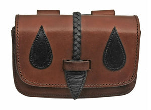 Medieval Braided Strap Belt Bag