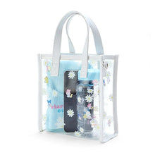 Load image into Gallery viewer, Hello Kitty &amp; Friends Daisies Clear Convertible Mini Tote Purse
