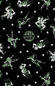 Monster Mosh Shower Curtain