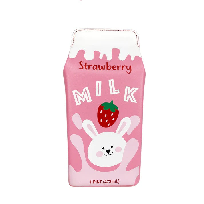 Strawberry Milk Carton Handbag