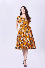 Load image into Gallery viewer, Bella Pumpkins and Bats Fit and Flare Dress
