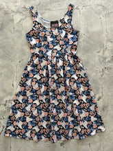 Load image into Gallery viewer, Floral Ghost Fit and Flare Dress
