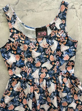 Load image into Gallery viewer, Floral Ghost Fit and Flare Dress
