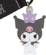Load image into Gallery viewer, Kuromi Embroidered Tag Keychain
