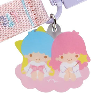 Little Twin Stars Embroidered Tag Keychain