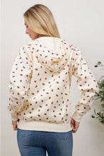 Load image into Gallery viewer, Strawberry Zip-Up Hoodie Jacket
