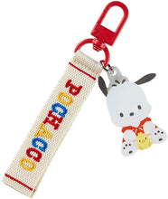 Load image into Gallery viewer, Pochacco Embroidered Tag Keychain

