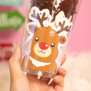 Reindeer Christmas Tumbler