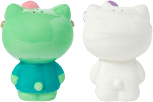 Hello Kitty Frankenstein and Mummy Salt and Pepper Shakers