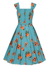 Load image into Gallery viewer, Jill Peaches Swing Dress
